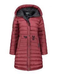 Canadian Peak Płaszcz pikowany "Batigeak" w kolorze czerwonym rozmiar: M. Czerwone płaszcze damskie Canadian Peak, m, bez wzorów. Za 339.00 zł.