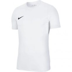 Koszulka Z Krótkim Rękawem Unisex Dla Dorosłych Dry Park VII. Białe t-shirty damskie Nike, m, bez wzorów, bez kołnierzyka. Za 117.99 zł.