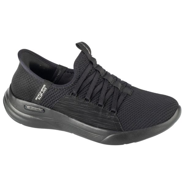 Buty sportowe Sneakersy damskie, Slip-ins: Sport - Ballet Chic. Czarne buty sportowe na co dzień damskie Skechers, bez wzorów, trekkingowe, Skechers Sport. Za 329.99 zł.