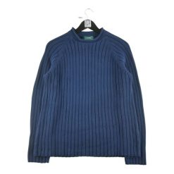 Second life - Damski sweter w kolorze granatowym - Jak nowy. Niebieskie swetry klasyczne damskie Ralph Lauren, bez kołnierzyka. Za 126.86 zł.