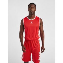 Koszulki do koszykówki Hummel hmlcore xk. Czerwone t-shirty damskie HUMMEL, xl, bez wzorów, bez kołnierzyka. Za 139.00 zł.