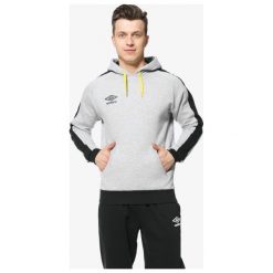 Umbro Bluza Contrast Panel Fleece Hoodie , szary, rozmiar L. Szare bluzy sportowe męskie Umbro, l, z bawełny. W wyprzedaży za 63.99 zł.