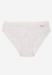 Jasnoszare Gładkie Majtki Figi z Bawełny Laniriela. Szare figi damskie Born2be, l, bez wzorów, z bawełny. Za 4.99 zł.