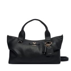 Torebka Guess. Czarne torebki klasyczne damskie Guess, z aplikacjami, bez dodatków. Za 634.99 zł.