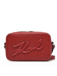 KARL LAGERFELD Torebka A1W30040 Czerwony. Czerwone listonoszki damskie Karl Lagerfeld, bez wzorów, ze skóry, bez dodatków. Za 779.99 zł.
