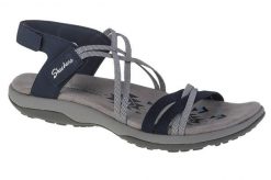 Buty do chodzenia damskie Skechers Reggae Slim Takes Two. Niebieskie obuwie trekkingowe damskie Skechers, na lato. Za 220.99 zł.