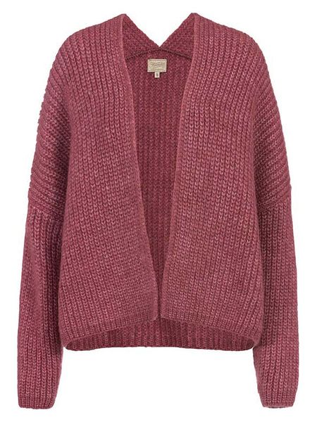 Herrlicher Kardigan "Alissa" w kolorze czerwonym rozmiar: L. Czerwone kardigany damskie Herrlicher, l, bez wzorów. Za 145.60 zł.