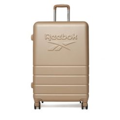 Walizka duża Reebok. Brązowe walizki Reebok, bez wzorów, duże. Za 299.99 zł.