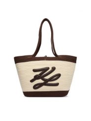 KARL LAGERFELD Torebka B1W46080 Czarny. Czarne torebki klasyczne damskie Karl Lagerfeld, bez wzorów, z materiału, bez dodatków. Za 779.99 zł.