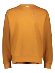 Nike Bluza "Solo Swoosh" w kolorze żółtym rozmiar: XS. Żółte bluzy bez kaptura męskie Nike, xs. Za 110.04 zł.