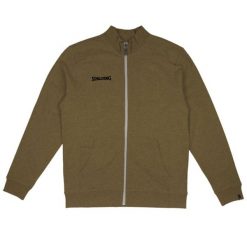 Bluza pełny zamek błyskawiczny Spalding Flow. Zielone bluzy bez kaptura męskie Spalding. W wyprzedaży za 241.45 zł.