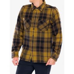 Koszula turystyczna męska Black Diamond Project Heavy Flannel. Brązowe koszule męskie Black Diamond, m, bez wzorów, bez kołnierzyka, bez ramiączek. Za 293.99 zł.
