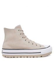 Converse Trampki Chuck Taylor All Star City Trek Suede A11455C Beżowy. Brązowe trampki i tenisówki męskie Converse, bez wzorów, ze skóry, bez zapięcia. Za 289.99 zł.