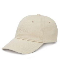 Czapka z daszkiem Calvin Klein. Czapki z daszkiem damskie CALVIN KLEIN, bez wzorów. Za 129.99 zł.
