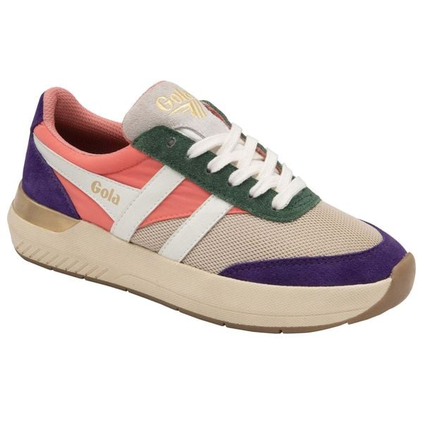 Buty do chodzenia damskie Gola Raven. Brązowe buty sportowe na co dzień damskie Gola, bez wzorów, z materiału, trekkingowe. Za 472.30 zł.