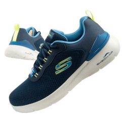 Buty Skechers Dynamight 2.0 232971/NVLM niebieskie. Niebieskie obuwie do biegania damskie . Za 466.73 zł.