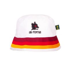 Kapelusz wędkarza dla dorosłych - Listy AS Roma - Biały. Białe kapelusze damskie COPA FOOTBALL, bez wzorów. Za 126.98 zł.