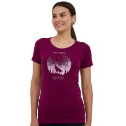 Koszulka damska z krótkim rękawem wełniana Brubeck OUTDOOR WOOL PRO. Białe t-shirty damskie Brubeck, bez wzorów, z poliamidu, bez kołnierzyka. Za 279.99 zł.