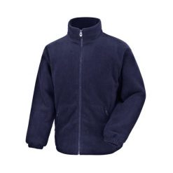 Męska Bluza Polarowa Core Polartherm. Niebieskie bluzy bez kaptura męskie RESULT, m, z polaru. Za 208.99 zł.