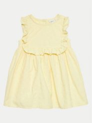 NAME IT Sukienka letnia Delana 13227285 Żółty Regular Fit. Żółte sukienki dziewczęce Name it, na lato, bez wzorów, z bawełny, bez ramiączek. Za 164.99 zł.
