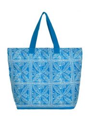 BLE Shopper bag w kolorze niebieskim - 58 x 32 cm rozmiar: onesize. Niebieskie shopper bag damskie BLE, bez wzorów, z materiału, na ramię, bez dodatków. Za 114.95 zł.