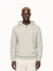 Bluza z kapturem Le Coq Sportif Essentiels T/T N°1. Brązowe bluzy z kapturem męskie Le Coq Sportif, l, z dresówki. Za 453.50 zł.