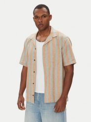 Quiksilver Koszula Sunset Song EQYWT04610 Beżowy Regular Fit. Brązowe koszule męskie Quiksilver, l, bez wzorów, z bawełny, bez kołnierzyka, bez ramiączek. Za 129.99 zł.