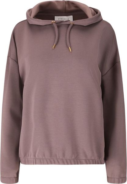 Bluza damska z kapturem Athlecia Namier. Szare bluzy sportowe damskie Endurance, bez wzorów, z materiału, bez ramiączek, z kapturem. Za 239.00 zł.
