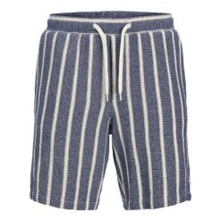 Szorty Jack & Jones Jaiden Coba Stripe ocean cavern. Szare szorty męskie Jack&Jones, bez wzorów, sportowe. Za 156.47 zł.