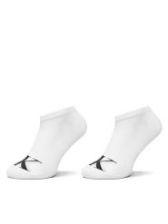 Calvin Klein Jeans Skarpety krótkie 701228815 Biały. Białe skarpetki damskie Calvin Klein Jeans, bez wzorów, z bawełny. Za 49.99 zł.