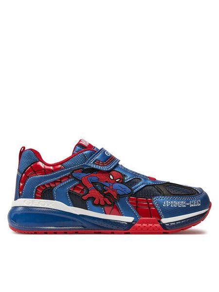 Geox Sneakersy J Bayonyc B. B J26FEB 011CE C4226 DD Niebieski. Niebieskie buty sportowe chłopięce Geox, ze skóry, bez zapięcia. Za 289.99 zł.