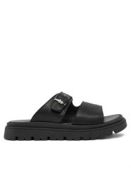 Calvin Klein Jeans Klapki Sandal V4B2-83055-1251 Czarny. Czarne spodnie dziewczęce Calvin Klein Jeans, z jeansu. Za 299.99 zł.