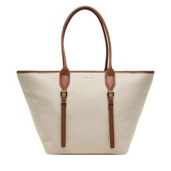 Torebka MICHAEL Michael Kors. Brązowe torebki klasyczne damskie MICHAEL Michael Kors, bez wzorów, bez dodatków. Za 669.99 zł.