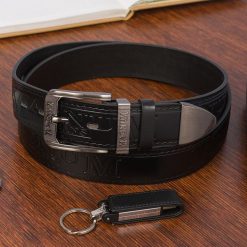 Pasek męski skórzany premium szeroki 4cm klasyczny czarny Beltimore Jeans E04 : Kolory - czarny, Rozmiar pasków - r.105-120 cm. Czarne paski męskie bez wzorów, z jeansu, klasyczne. Za 54.90 zł.