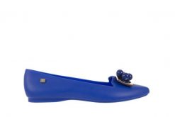 Baleriny T&G Fashion 11-091 Blue, Granat, Guma - 35-36. Niebieskie baleriny damskie TG, bez wzorów, z gumy, bez obcasa. W wyprzedaży za 26.10 zł.