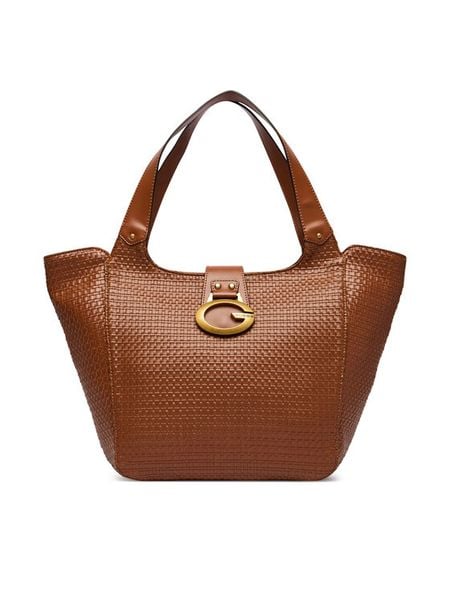 Guess Torebka Camden HWWW93 08240 Brązowy. Brązowe torebki klasyczne damskie Guess, z aplikacjami, ze skóry, bez dodatków. Za 714.99 zł.