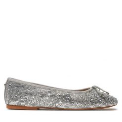 Baleriny Steve Madden. Szare baleriny damskie Steve Madden, bez wzorów, bez obcasa. Za 299.99 zł.