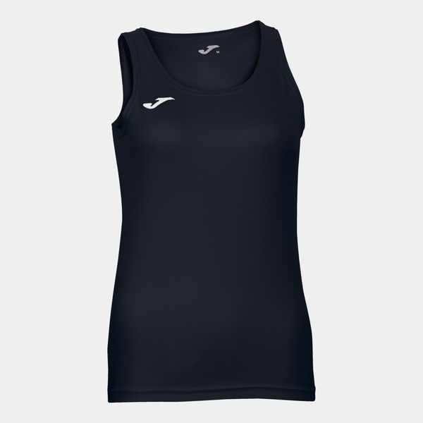Koszulka fitness damska Joma Diana bez rękawów. Brązowe bluzki sportowe damskie Joma, l, bez wzorów, z meshu, bez ramiączek. Za 118.50 zł.