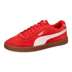Puma Buty Club Ii Era Suede 40071708. Czerwone buty wizytowe męskie Puma, z gumy, bez zapięcia. Za 182.99 zł.