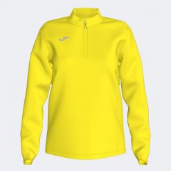 Bluza do biegania damska Joma Running night. Żółte bluzy bez kaptura damskie Joma, l, bez wzorów, bez kaptura. Za 99.99 zł.