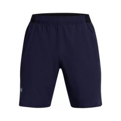 Krótkie spodenki Under Armour VANISH WOVEN 8in. Niebieskie szorty męskie Under Armour, s, z materiału, na fitness i siłownię. Za 109.00 zł.