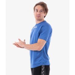 Koszulka piłkarska dla dorosłych Givova One. Niebieskie bluzki damskie Givova, s, bez ramiączek, do piłki nożnej. Za 32.93 zł.