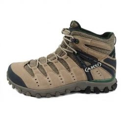 Buty trekkingowe męskie Aku Alterra Lite Goretex. Brązowe buty trekkingowe męskie Aku, z gore-texu, bez zapięcia, trekkingowe, gore-tex. Za 660.99 zł.