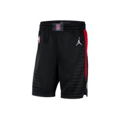 Nike Nba Los Angeles Clippers Swingman Statement 2020. Czarne szorty męskie Nike, bez wzorów, sportowe. Za 387.00 zł.