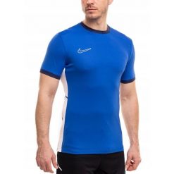 Koszulka Mężczyzna Nike Dri-FIT Academy T-shirt Bluzka Sportowa Treningowa M. Niebieskie t-shirty męskie Nike, l, z materiału, bez ramiączek, na fitness i siłownię, dri-fit (nike). Za 71.00 zł.