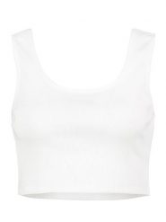 Eight2Nine Top w kolorze białym rozmiar: M. Białe topy damskie Eight2Nine, m, bez wzorów, z bawełny, bez kołnierzyka. Za 46.95 zł.