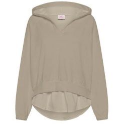 Bluza Deha Parachute Trim Hoodie Damskie. Brązowe bluzy z kapturem damskie Deha, l, z bawełny. Za 467.99 zł.