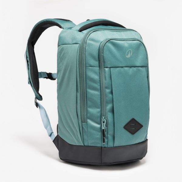 Plecak turystyczny Quechua Escape 500 16 l. Szare plecaki damskie QUECHUA, bez wzorów, z materiału, klasyczne. Za 129.99 zł.