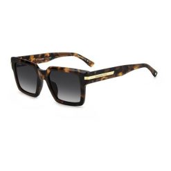 Okulary przeciwsłoneczne DSQUARED2 D2 0161/G/S 086 dla mężczyzn, rozmiar 52 mm. Szare okulary przeciwsłoneczne męskie Dsquared, prostokątne. Za 933.40 zł.