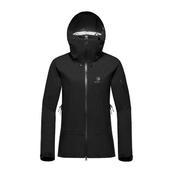 Kurtka turystyczna damska Blackyak HARIANA Gore-Tex przeciwdeszczowa. Czarne kurtki damskie BLACK YAK, l, bez kaptura, gore-tex. Za 879.99 zł.